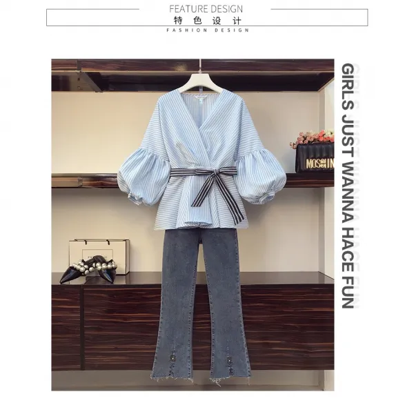 새로이 Bl2lnccd 여성 겨울가울 상하의 세트 긴바지 투피스