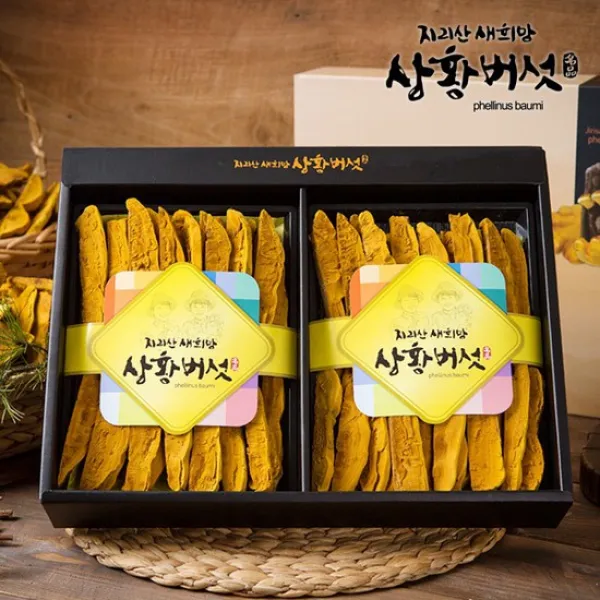 지리산 새희망 상황버섯 무농약지리산상황버섯슬라이스선물용150g특품, 없음, 상세설명 참조