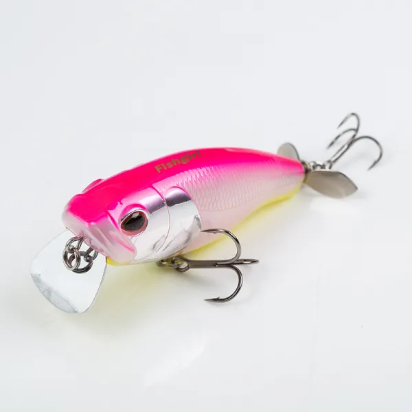 무생채 루어 낚시 가짜 물고기 미끼 루아메노 록 뚱보 소리 흉내 내기 의기양양, 분배공주