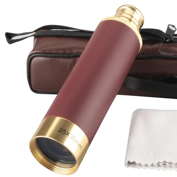 일루오슈 가죽외장 고배율 클래식 망원경