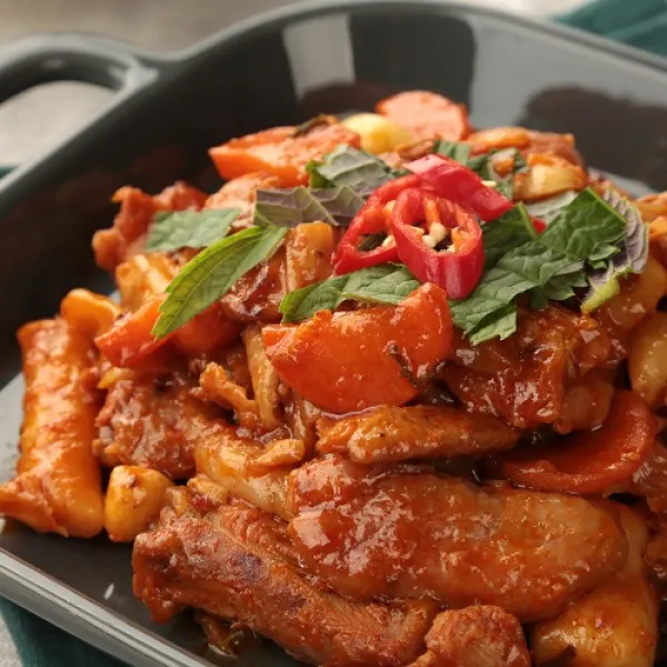 오아시스쇼핑 춘천 맛집 닭갈비 넓적다리 1kg, 1팩