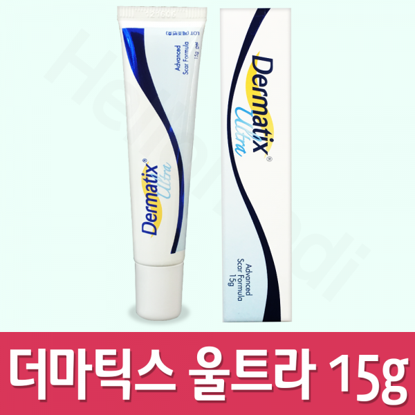 [정품] 더마틱스 울트라 겔 15g 비타민C 함유 창상피복제 흉터연고 상처연고, 1Ea