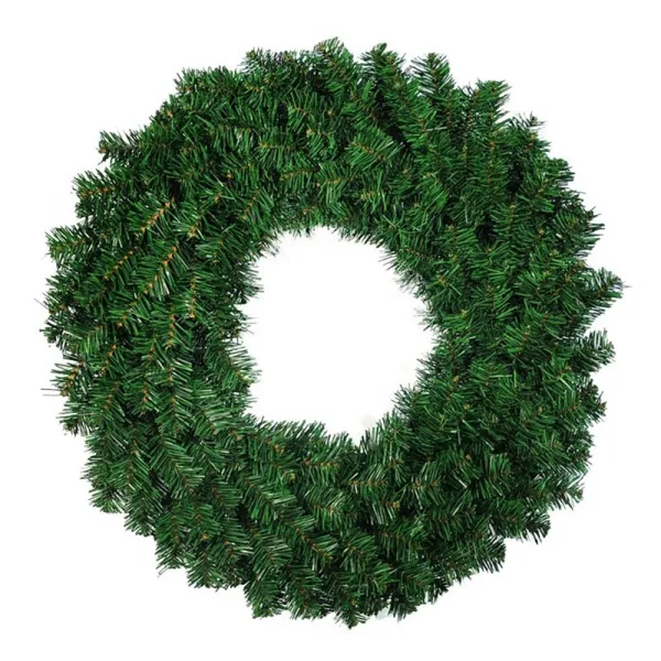 1 PC 50cm 인공 소나무 화환 Garland 정문 창 벽난로 크리스마스 장식, 초록