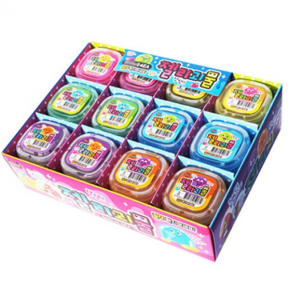 스위트데이 컬러 젤리괴물 24p, 랜덤 발송, 58g
