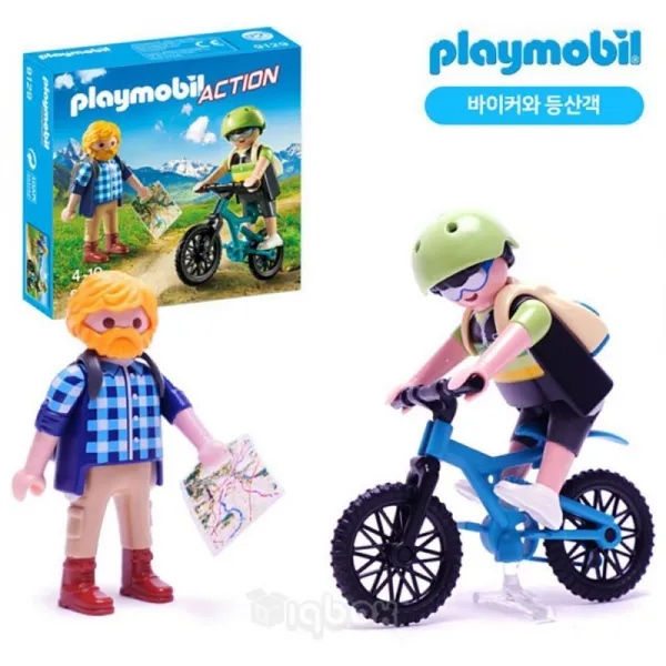 바이커와 등산객 9129 인형 완구 피규어 유아완구 완구 인형 장난감 유아완구 피규어