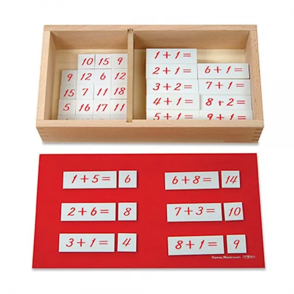350.00 덧셈 등식카드 어린이집교구 포크레인 자동차 장난감 수학교구 학습교구 poat, 1개
