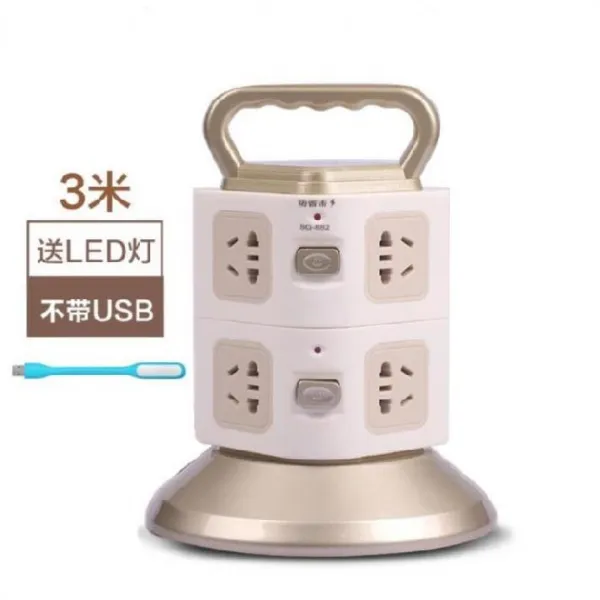 해피타임 Usb충전멀티탭 롱 선판 USB 원형 기둥을세우다 널판자 배출 원기둥형 있음 다공질판, 없음 usb 8 꽂다 위치 2층 （3