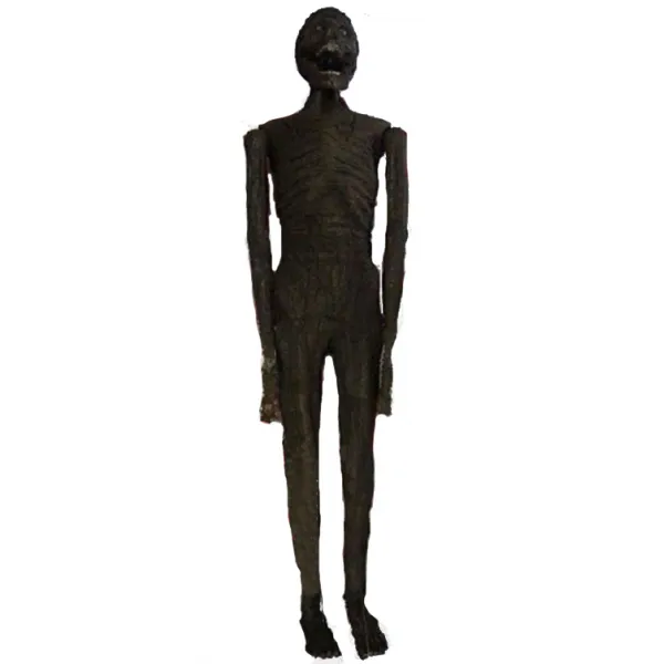 밀실 탈출 소품 도깨비집 용품 할로윈데이 라이크 마른 시체 미라 공포 피비린내 나는 호러 사람을 놀라게 함, 마른 시체 무 천조각 150cm