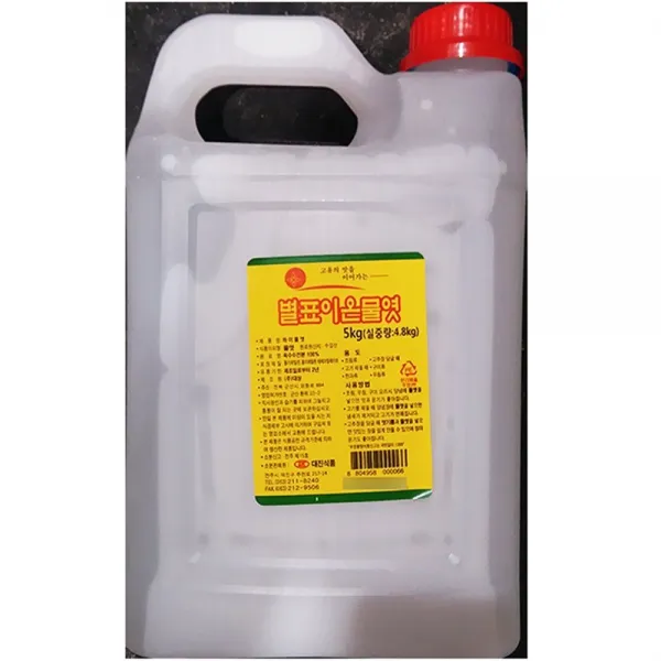 쇼나길 흰물엿 별표 5kg X3개 이온 투명 물엿 업소용 식자제물엿 조청 이온물엿 투명물엿 식재료 식자재 식, 1