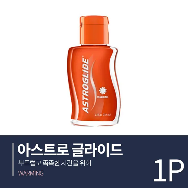 해피니스 아스트로글라이드 워밍 건조케어 보습제 여성청결제, 73.9ml, 4개