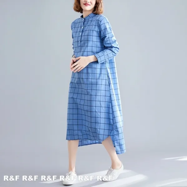 알엔에프대구총판 여성 셔츠 원피스 롱 Lh270