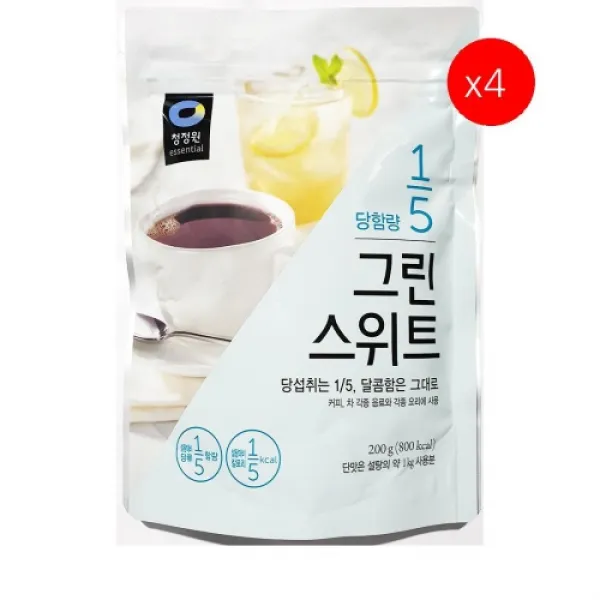 대상 청정원 그린스위트, 200g, 4개