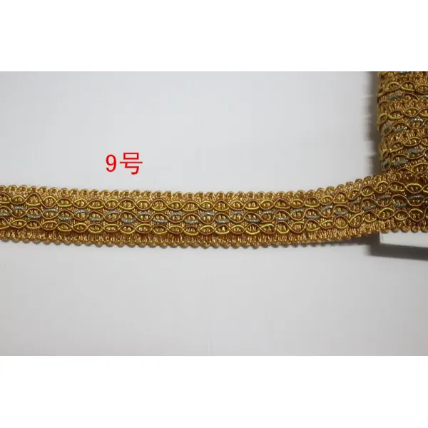 마크라메 식탁의자 사이드테이블 장식꽃 커튼 보조재 8라인 테두리넓이 2.2CM, T08-토금