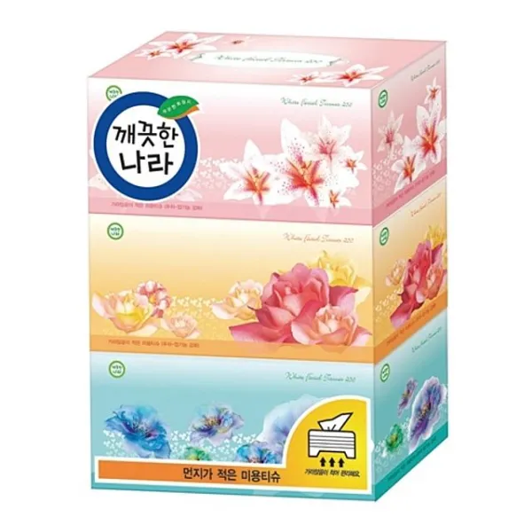생활용품 욕실용품 미용티슈매개각티슈문구사무깨끗한나라부드러운: SNMKIE 노벨쇼핑상 빠른배송 +50002480 주방용품 화장지