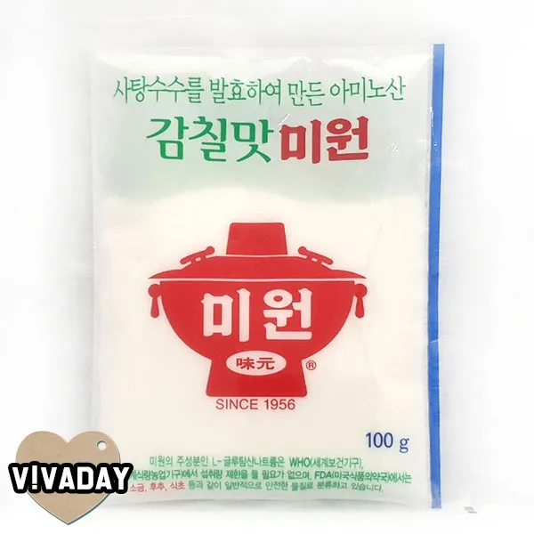 MY 대상청정원 감칠맛미원100g 요리/조리/요리재료/조미료/천연조미료/미원/화학조미료, 단일 수량