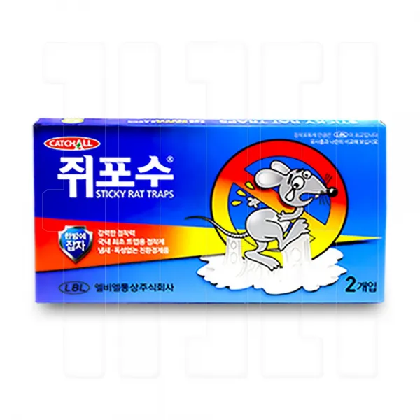 쥐포수 끈끈이 (5상자=10매입), 10매입, 5박스