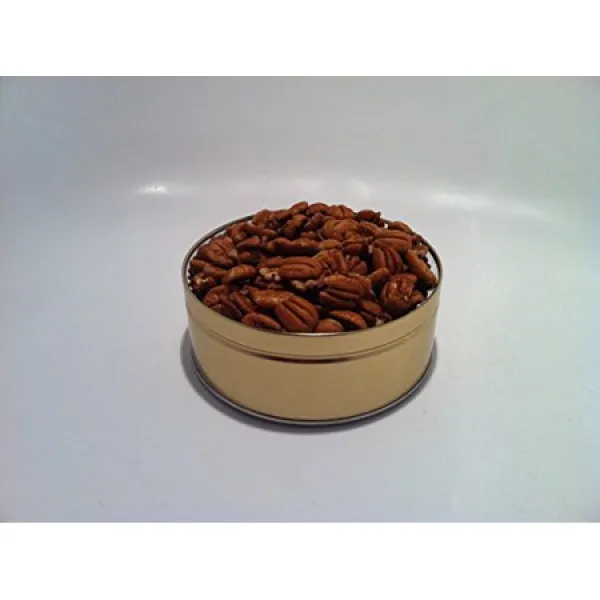 Pointe Coupee Pecan-자연적으로 견과 선물 주석-1 개 Lb. 또는 2Lb. 피칸 반쪽 PROD1540280801, 상세 설명 참조0