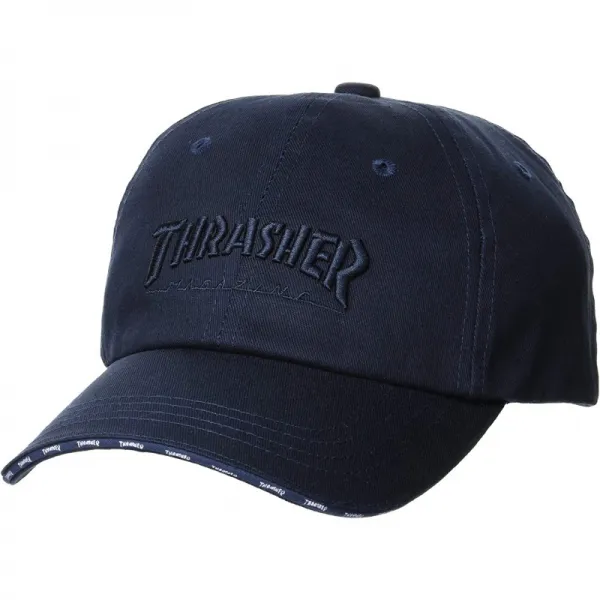 [공포] [남여] 능직 캡 (사이즈 조정 가능) [19TH-C10 / MAG LOGO CAP] 모자 패션 NVY US FR (FREE 사이