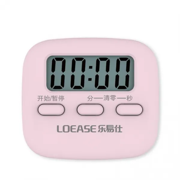 쿠킹타이머 상업용 시간 루빅큐브 관리 스톱워치 알람시계 타이머 요리 시계 주의사항 토마토, T07-1세트 핑크 알림시계 기억 기능-K66-C
