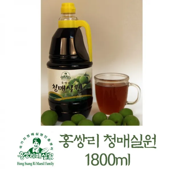 매실장아찌 매실원액 발효숙성 매실청 선물세트 친환경 홍쌍리 청매실농원, 4.청매실원액 1800ml