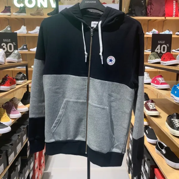 컨버스 HW knit 줄무늬 올스타 후드 4628 @백화점 입점 100% 정품@ 60%OFF 패피들의 겨울나기 인싸템! 후드집업