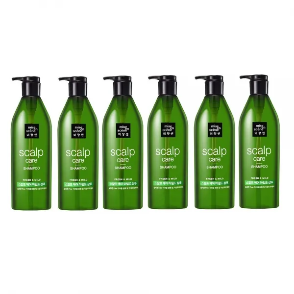 미쟝센 스칼프케어 마일드 샴푸 680ml 6개