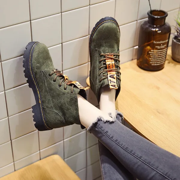 미라클 가을 겨울 여성 워커 부츠 Cxjj