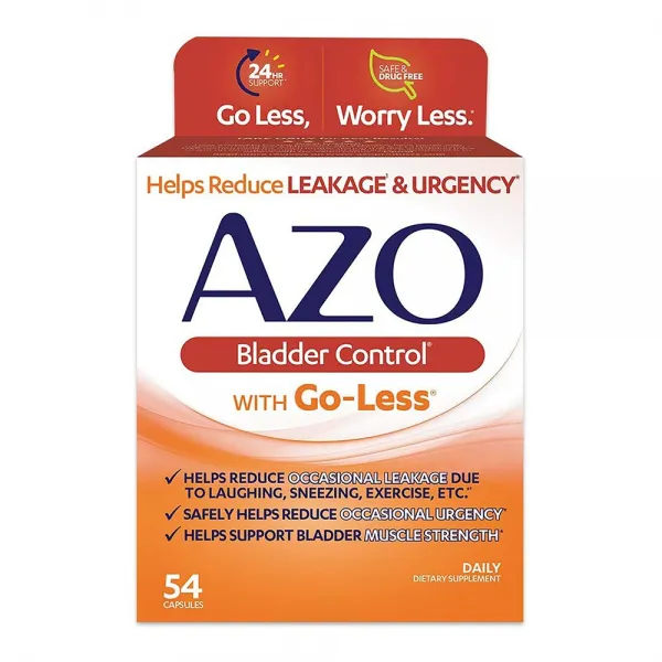 AZO 아조 Bladder Control 방광 조절 보충제 54캡슐, 1개, 1개