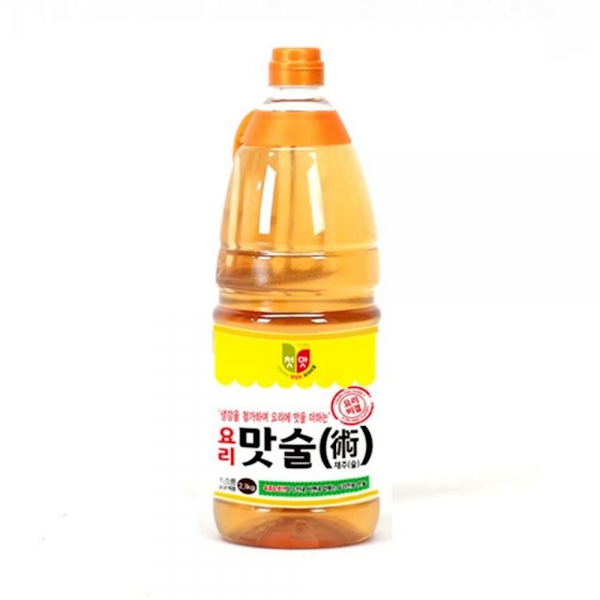 청우 첫맛 요리맛술 2kg 1박스 8개입 볶음요리 가공식품 소스 잡내제거 미림 식초 vurl, 1개