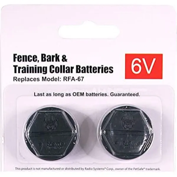 사드래곤 모델 RFA-67 모든 울타리 목걸이 극단적 인 개 울타리 교체 배터리 9999992402332, One Size, One Color