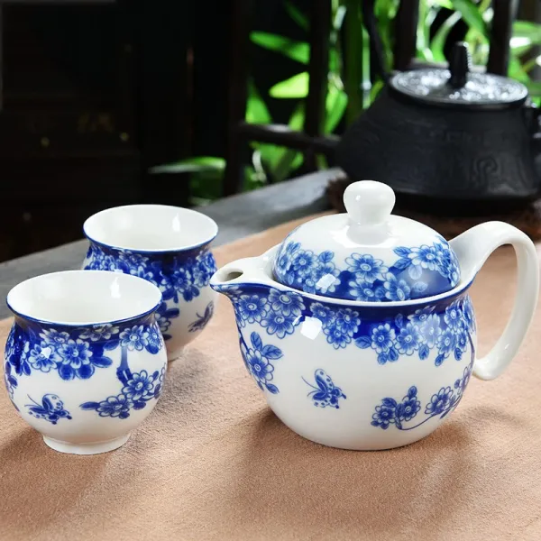  이지트렌드 다기세트 찻잔세트 Dd40 개 블루a