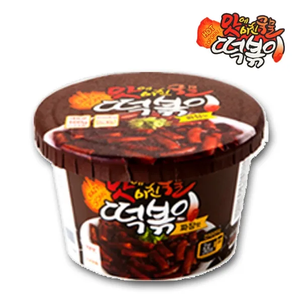 농가식품 맛에미친국물컵떡볶이 짜장맛 10개