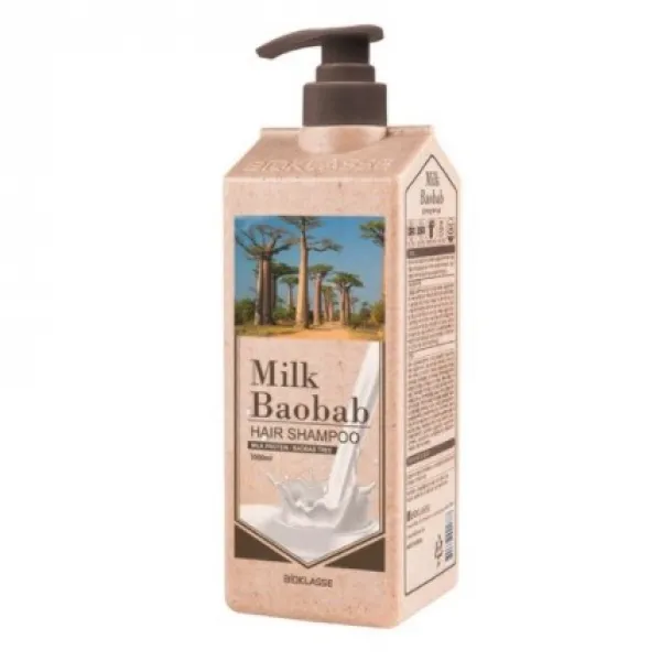 비오클라쎄 밀크바오밥 샴푸 화이트머스크향, 1000ml, 1개