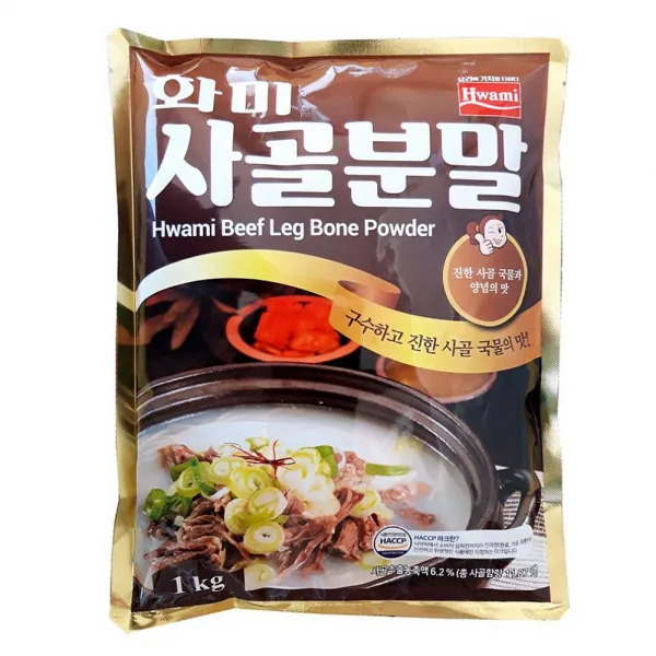 패션윙 사골분말 1kg 화미 사골가루 사골엑기스 탕 육수 조미료, 단일상품