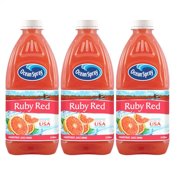 오션스프레이 루비레드자몽주스 1.5L 쥬스 음료, 3개입