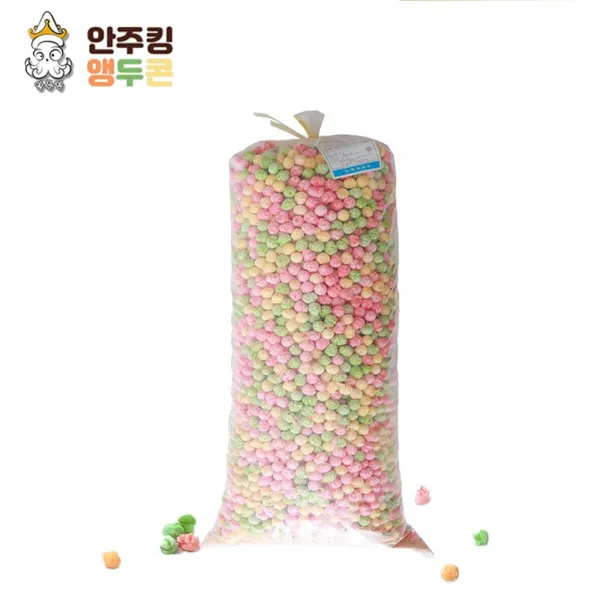  안주킹 칼라콘 앵두콘 약 3kg 대용량 업소용 과자 기본안주