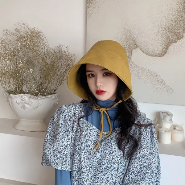 베롬카 여름휴가모자 여성 블랙 벙거지 트렌드 스트레이트핏 일자 낙숫물 얼굴가리기 버킷햇 레쉬가드