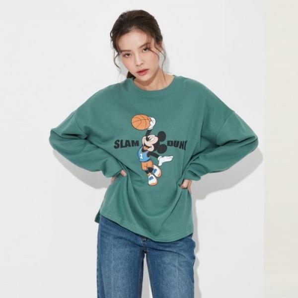  랩 Lap 19f/W 슬램덩크 미키 맨투맨 Ak7gtb21 갤러리아 