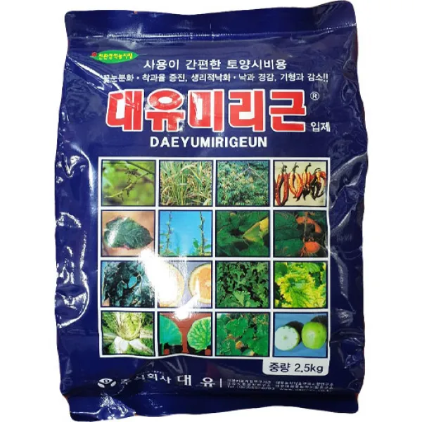 [좋은농자재] 대유 미리근 입제(2.5kg) - 꽃눈분화 착과율증진 낙화 낙과경감