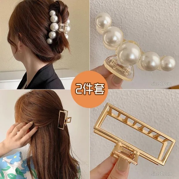 조 생각을 드러내 같은스타일 머리집게 출하량이 많다 큰집게 뒤통수 머리핀 인싸템 큰사이즈 여성 2509892001