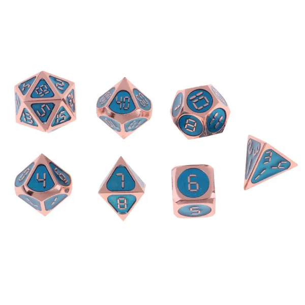 STK 7 팩 다방면 Dice D4 D6 D8 D10 D12 D20 Dices DND MTG RPG Wargame Toy, 기음