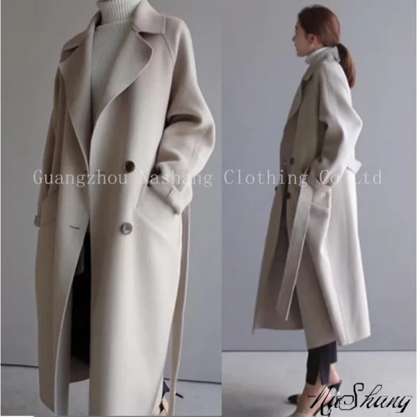 NaShang추동 양면 캐시미어 코트 확실히 인정하다NaShang품질보증