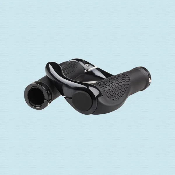 바엔드 자전거 핸들커버 손잡이 FixieBike양뿔 쇠뿔 핸들 부속품 산악바이크 손잡이커버, T10-손잡이 핸들커버 블랙색 한쌍