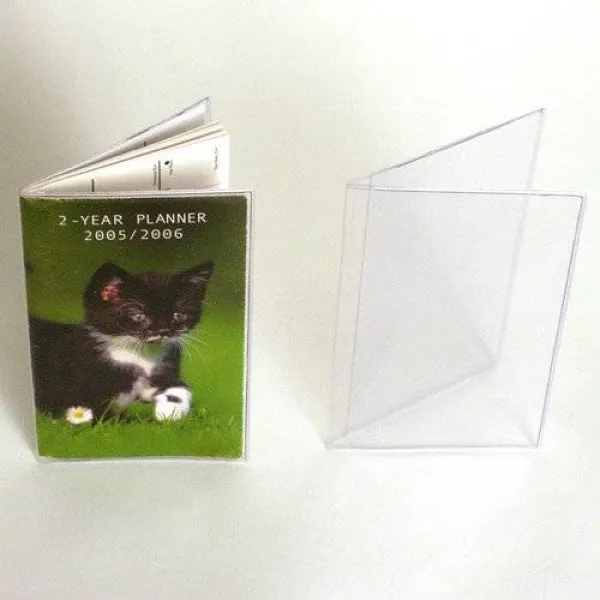 StoreSMART - Clear Plastic Cover for a Pocket Planner - 6 Pack/240140