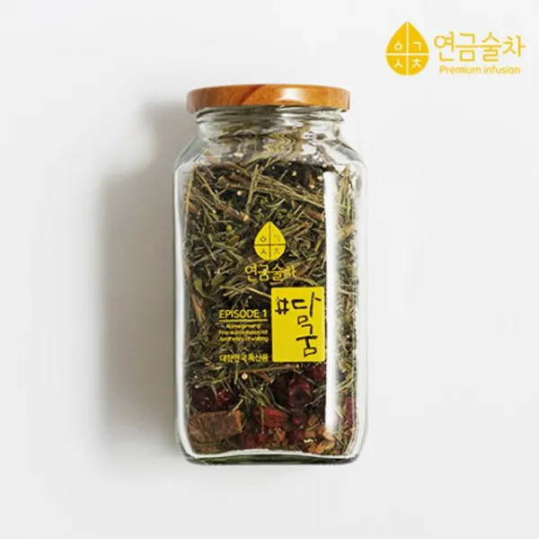 GJW6A2E90 술판다 맑은농장 야관문 살룻 여자친구선물 휘게 소녀제과 담금주 남자친구선물 1000ml 샹그리아 인테리어소품 묘약 이색선물 키트, GJ 1