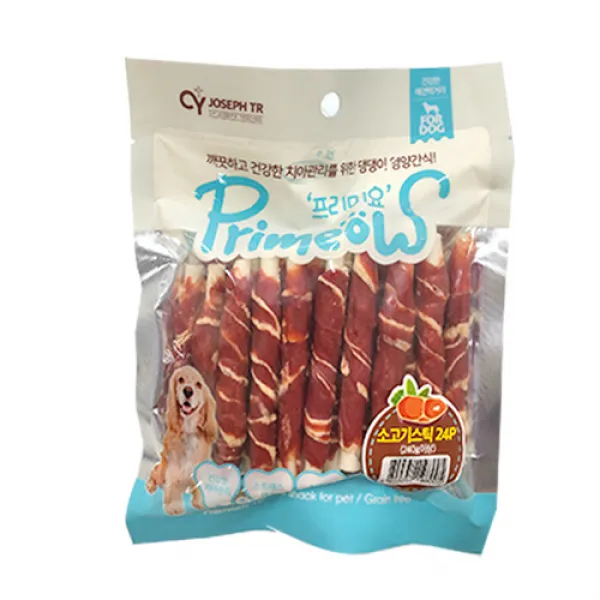 프리미요 소고기 스틱껌 24p, 3개