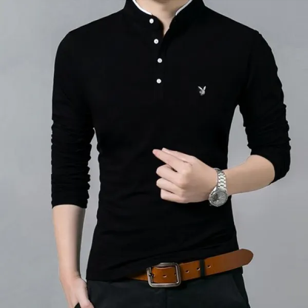 남성용 긴팔 티셔츠