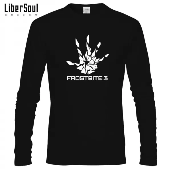 잔플렉스 저지긴팔티셔츠 LIBERSOUL전쟁터 4BATTLEFIELD4TSHIRT된서리 3엔진 게임 주변 소매