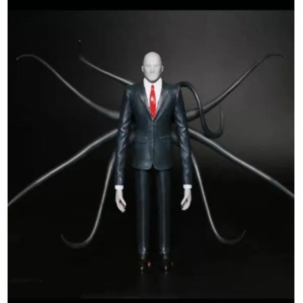 모형 피규어 SCP-6789 경적머리 장난감 기적인간 모형수작 Sc재단 괴물 정적령 3d 출력 장난감 레고 청소년 초등학생 초딩 학생 선물 연말 연초 새해 신년 분위기 마무리, 여위고 기골이 장대하다. + 프리사이즈개