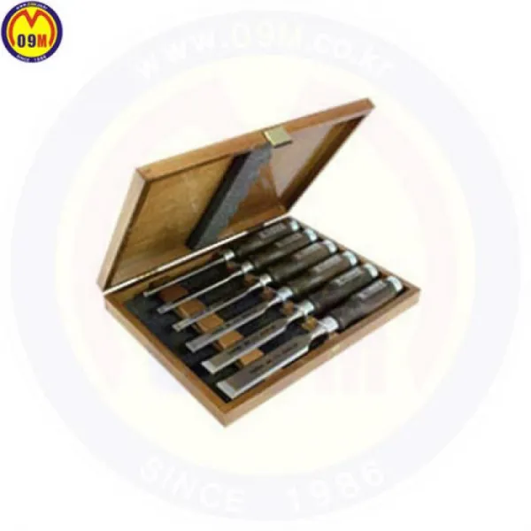 8105 클래식 평끌(6PCS) 나렉스/끌/목공구, 상세확인
